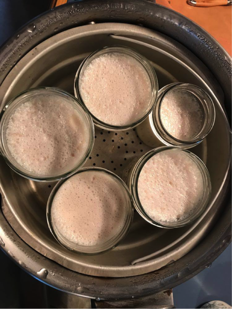 Yaourts de soja à la cocotte