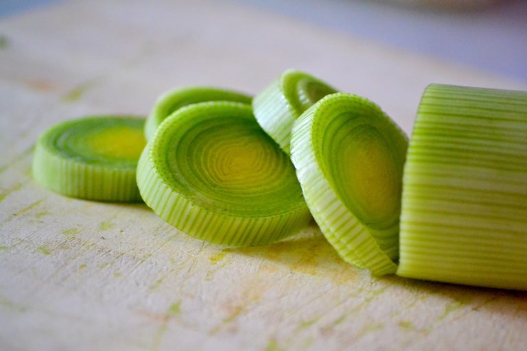 Fondant de poireaux au chanvre