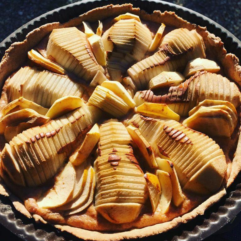 Tarte aux poires gourmande sans sucres